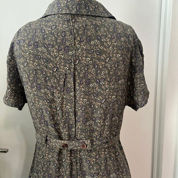 Vintage GAP Paisley & Floral Dress Size 4 - Picture 5 of 8